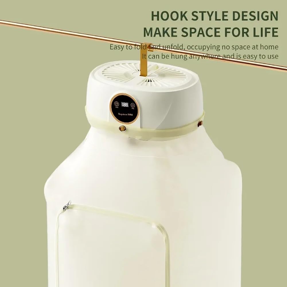 Upgraded Automatic Ironing Machine, Portable Clothes Dryer for Home Use, Garment Steamer Folding Shirt Ironing Machine with Wireless Remote Control for Travel/Apartment