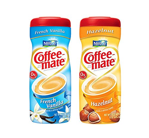 Coffee-Mate Hazelnut Creamer & French Vanilla Creamer - Twin Multi Pack