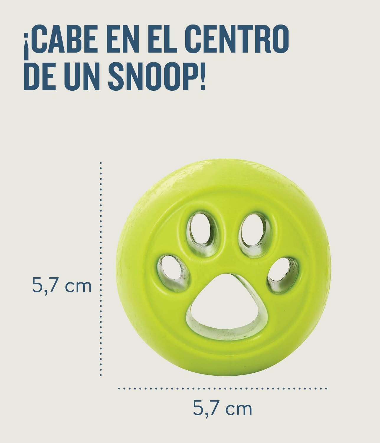 Planet Dog Orbee-Tuff Nooks Green Paw Print Treat-Dispensing Dog Toy