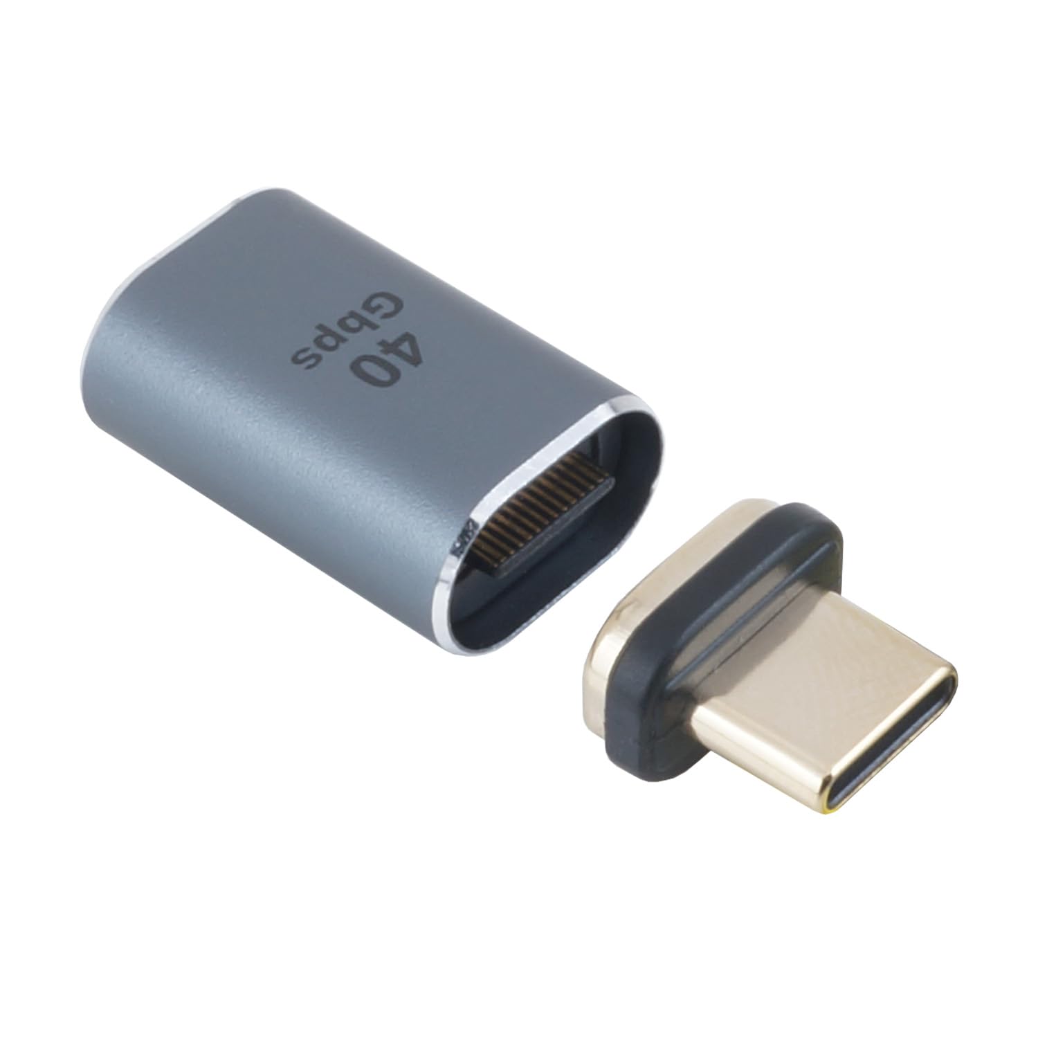 ホーリック USB Type-Cマグネット変換アダプタ ストレート型 UCM-091D