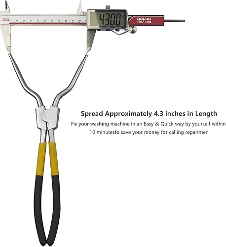 Miniatura 3 de Moker Herramienta de expansión de resorte para lavadora, herramienta de extracción de resorte para anillo de retención de sello de arranque
