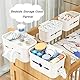 AYGCI Bett Organizer Zum Einhängen, Hängebett Organizer Aufbewahrungskorb Nachttisch Caddy Tasche Bettablage für Zuhause, Büro, Schule, Wohnheim, Zimmer, Etagenbett