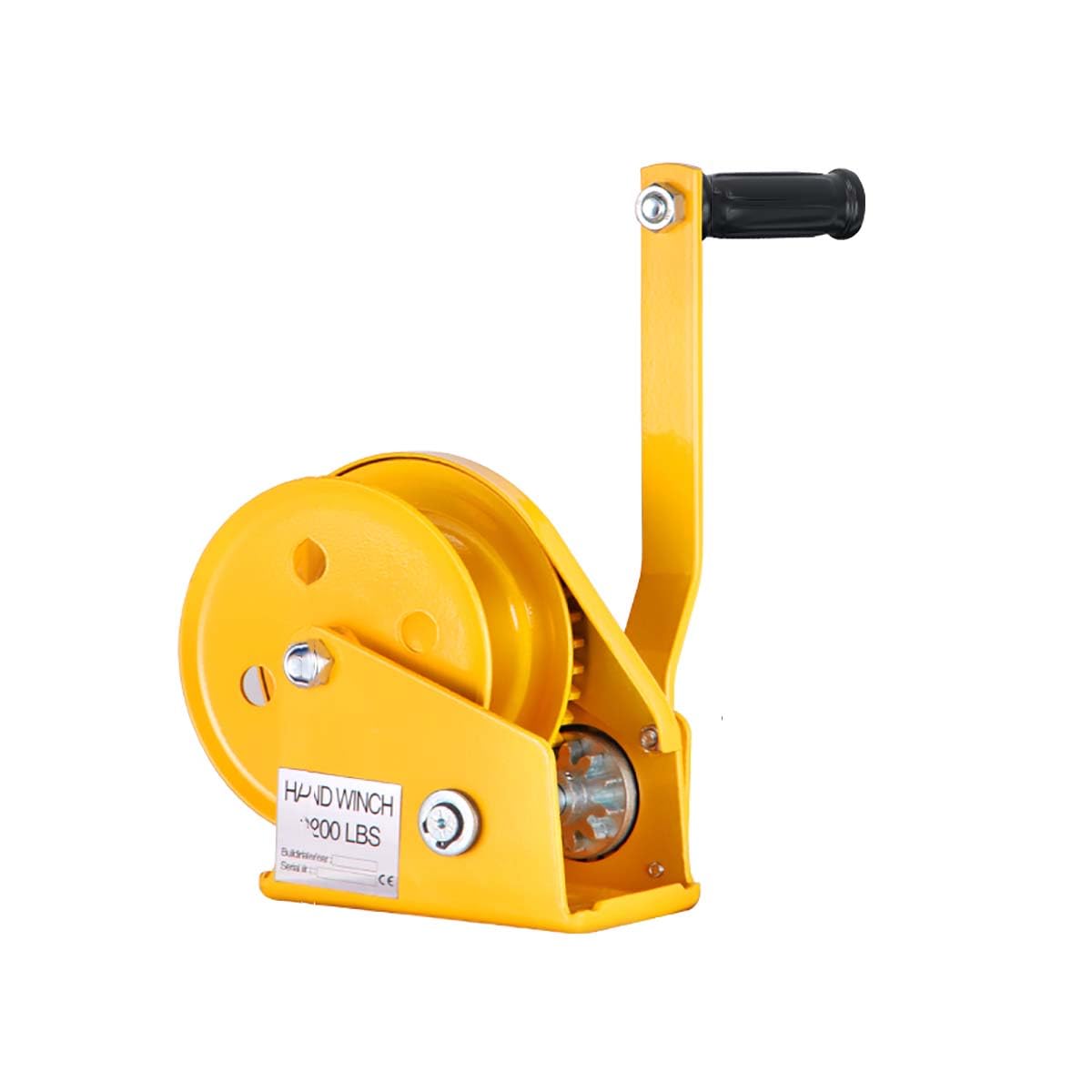 Gyeqxkt 1200Lbs Manual Crank Towing Winch, /1800Lbs/2600Lbs Two-Way Self-Locking Gear For Atv, Boat, Trailer, Truck