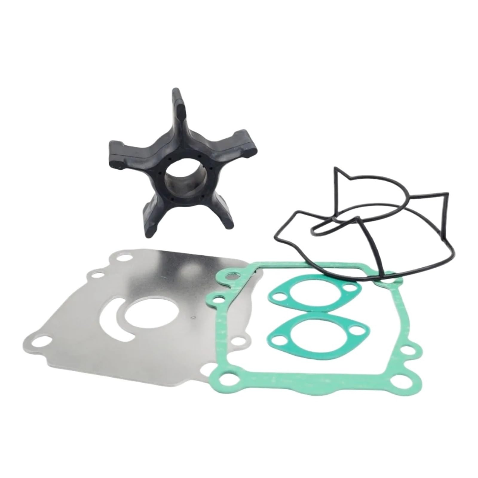 for Suzuki 100-115HP DF100 DF115 2010-2012 Kit Pompa Acqua Anodo di Zinco | Fuoribordo, anodo di zinco, 2010-2012 Su-zuki DF100 DF115, guarnizione di scarico filtro olio