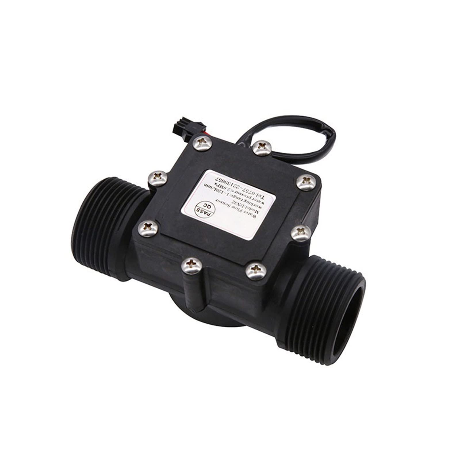 1/2 "3/4" 1 "1-1/2" 1-1/4 "2" Sensor de Agua Sensor de Flujo de Flujo Medidor de Flujo de Flujo de Agua 2.0MPA Interruptor DC 5-18V (Size : 1-1/4")
