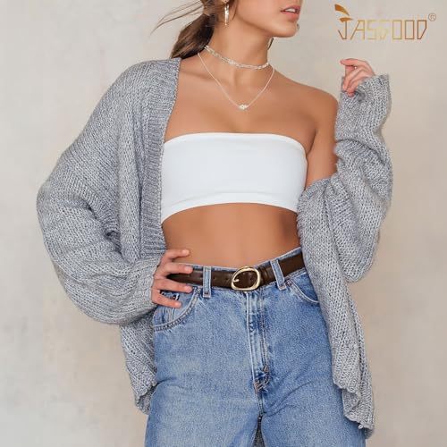 JASGOOD Leather Belts for Women Cute Casual Waist Belt with Gold Buckle Ladies for Jeans Pants Dresses4