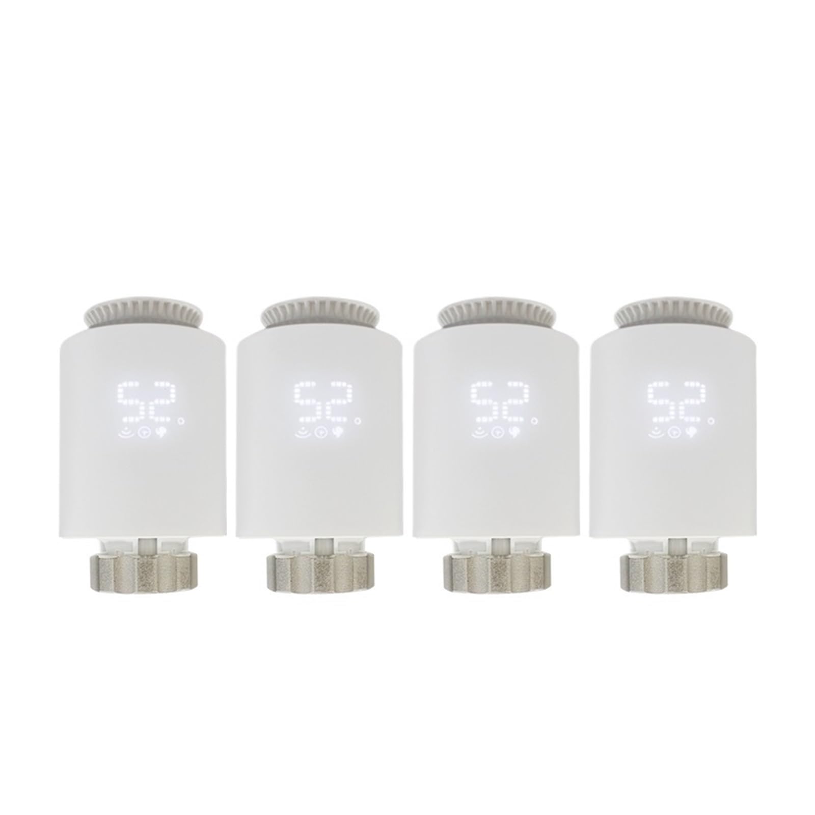 Tuya Smart ZigBee 3.0 Termostatyczny Zawór Grzejnikowy TRV Zigbee Regulator Temperatury OszczęDza Energię I Koszty Ogrzewania(ME167 4PCS)