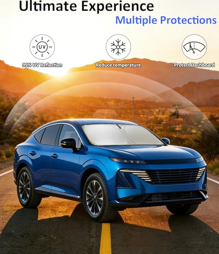 Image of Windshield Sun Shade Custom-Fit for Nissan Murano 2025-2026