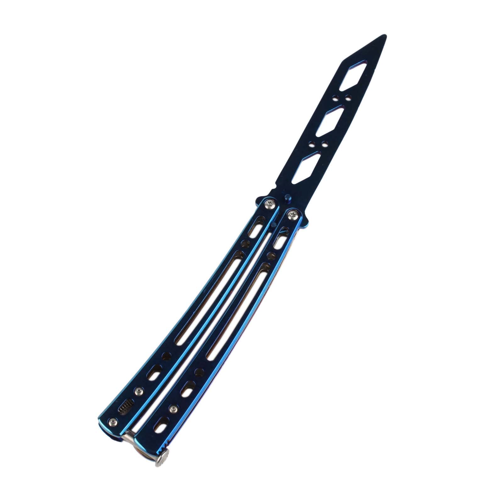 Cuchillo de mariposa de entrenamiento de acero inoxidable CS/HDD29