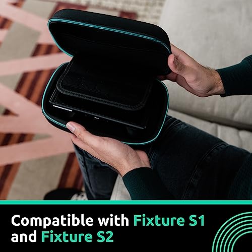Fixture S1 and S2 Gaming Carrying Case, Game Console and Controller Case Holder, Compatible with Nintendo Switch or Switch OLED and Pro Controller - Image 5