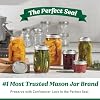 Ball Regular Mouth Easy Label Glass Mason Jars with Lids and Bands, Used for Canning, Pickling, Juice, Jam, Jelly, Quart Size 32 Ounce (Pack of 12)
