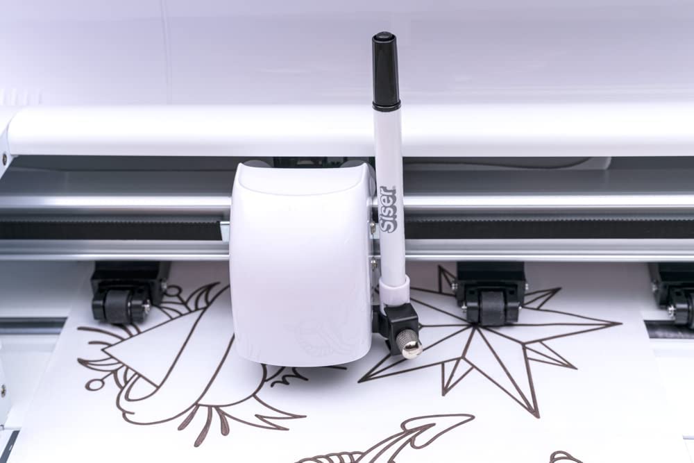 Siser Juliet® Plotter da taglio ad alta definizione – Con una luce di 30cm, Juliet taglia materiali sia con che senza il tappetino incluso (30x30cm).