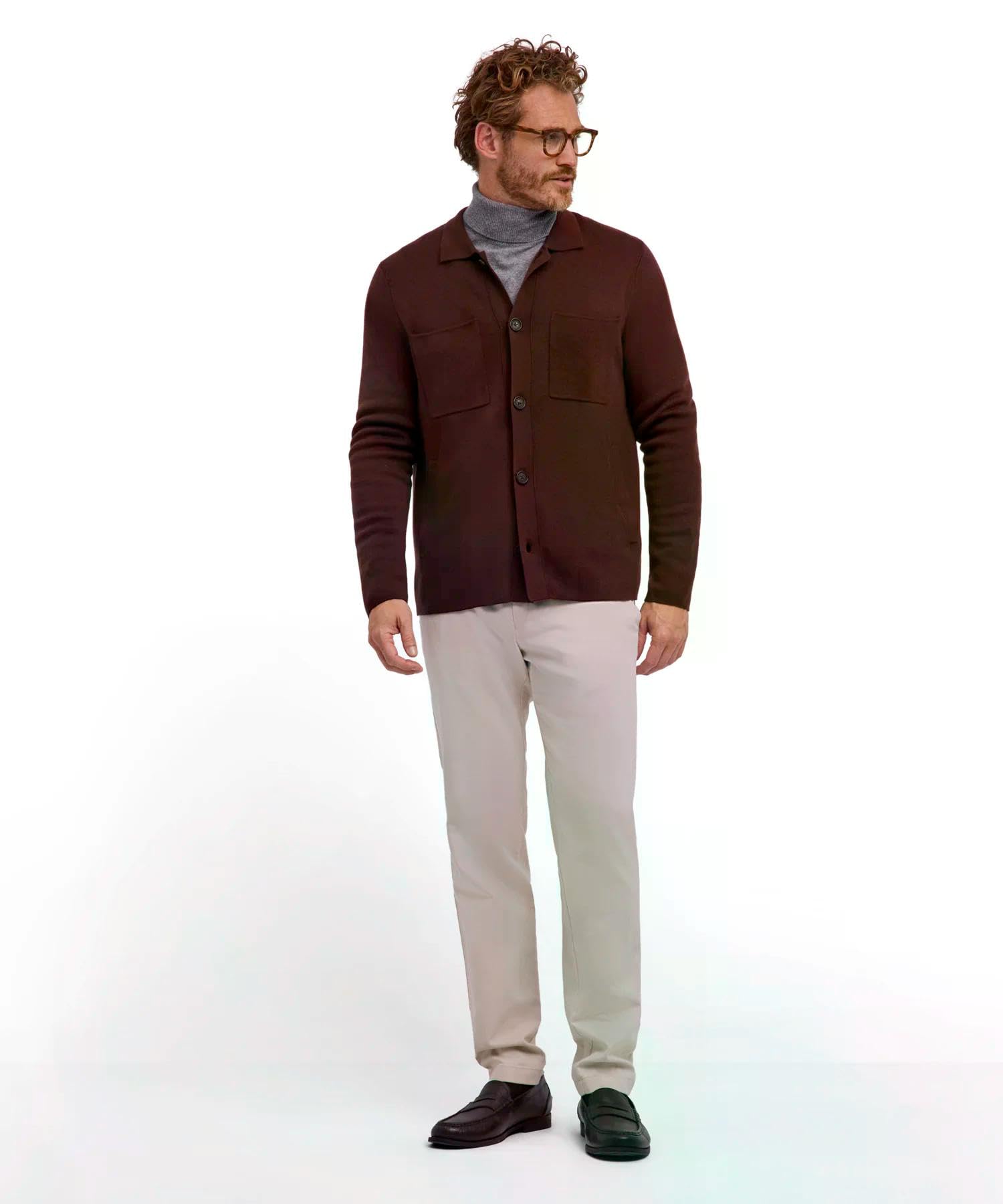 Falke Herren Finest Sportive Shirt Jacket Jacke Blazer Cardigan