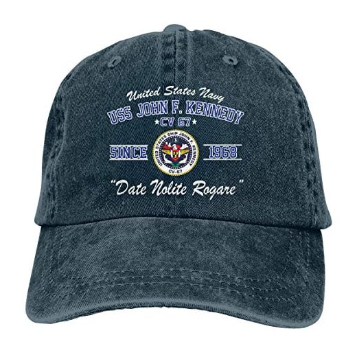 426 Hip Hop Keps USS John F Kennedy Cv-67 snapback keps retro solskydd hatt klassisk baseballkeps för kvinnor, män, pojkar