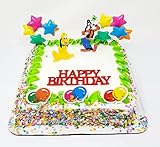 Mickey Mouse Clubhouse Cake Topper Set with Goofy, Pluto and Themed Accessories (Unique Design)