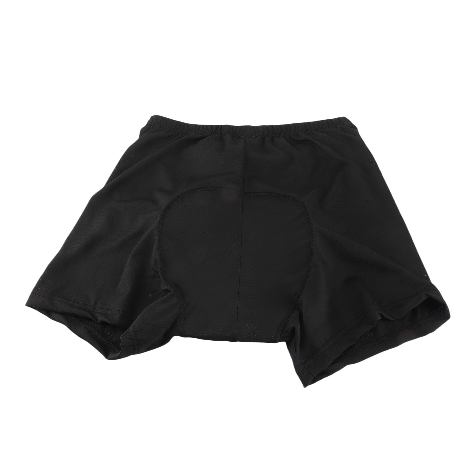 Tbest Spodenki rowerowe, bielizna rowerowa, bielizna rowerowa 3D, wyściełana, silikonowa, oddychające, szybkoschnące, do roweru górskiego, dla mężczyzn i kobiet, czarne