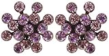  Konplott Ohrringe Magic Fireball 16mm mini copper Deep Rose Pink