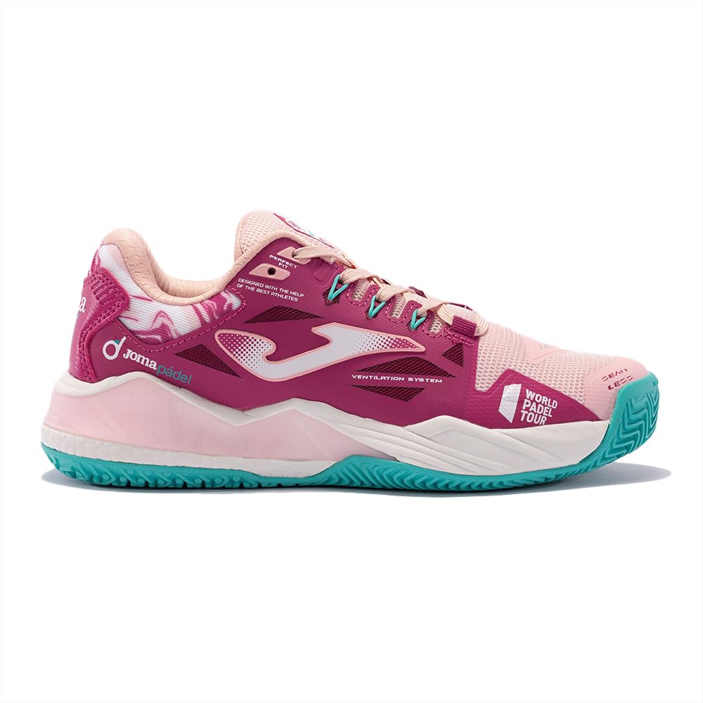 Joma Zapatos de Padel Mujer Top Spin Pink Lady TSPILS2313P