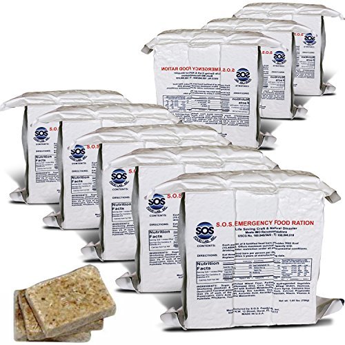 S.O.S. Rations Emergency 3600 Calorie Food Bar - 3 Day / 72 Hour