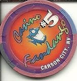 $5 fandango carson city nevada casino chip vintage