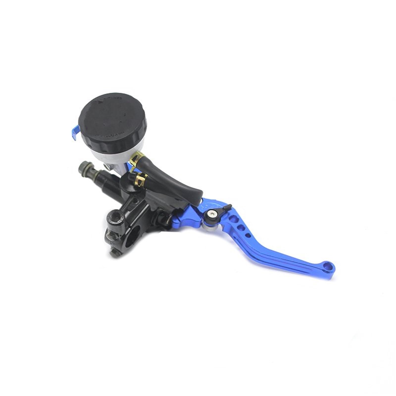 Iukmr Blue Right Motorcycle Clutch Brake Lever 7/8" 22Mm Motorcycle Brake Universal Cnc Clutch Levers Master Cylinder Reservoir Set(Blue Right)