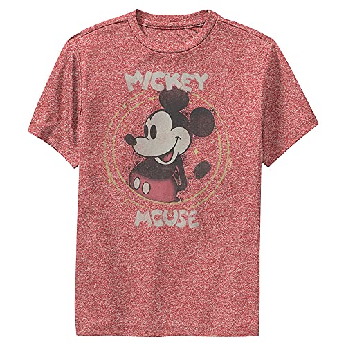 T-shirt Mickey Disney rouge vêtements sport enfant garçon Small