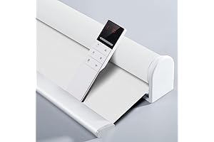 ZSHINE Motorized Electric Blackout Blinds for Enhanced Privacy and Sleep Quality