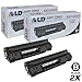 LD Compatible Replacement Laser Toner Cartridges for HP CF283A HP 83A Black (2 Pack) for the LaserJet Pro M201dw, M201n, MFP M125a, M125nw, M125rnw, M127fw, M225dn, M127fn Printers