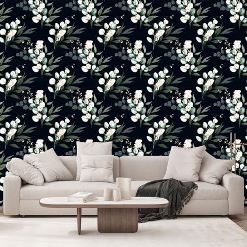 Papel tapiz autoadhesivo para dormitorio estilo boho chic moderno 7
