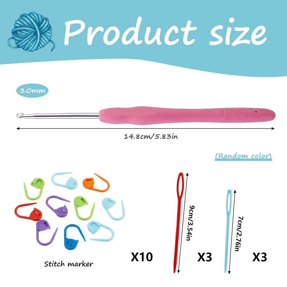 Understanding Crochet Hook Sizes Comparison Chart Easy