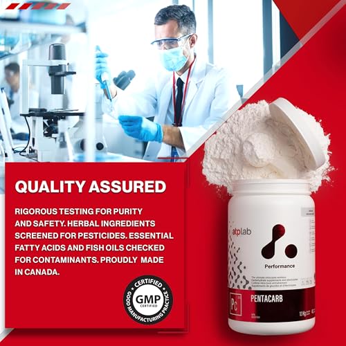 Image of ATP LAB Pentacarb 1.1kg Powder 40-Servings - Unflavoured, Carbohydrate and Electrolyte, Energy and Endurance, Ideal for Post-Workout Recovery, Easy Mixing Formula for Active Lifestyles