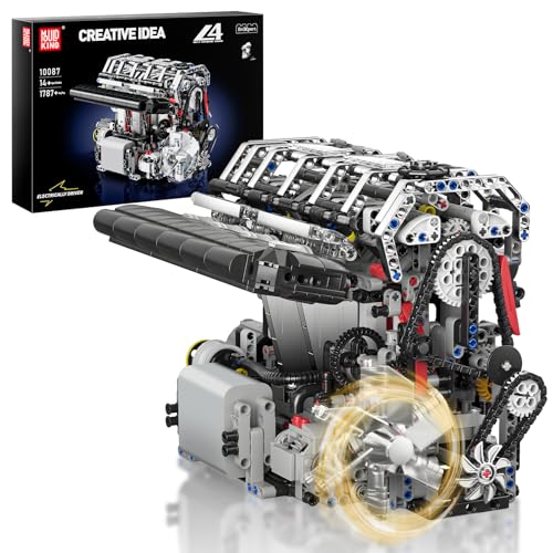 Mould King 10087 Technik Motor Bausatz Bausteine Klemmbausteine Motor...