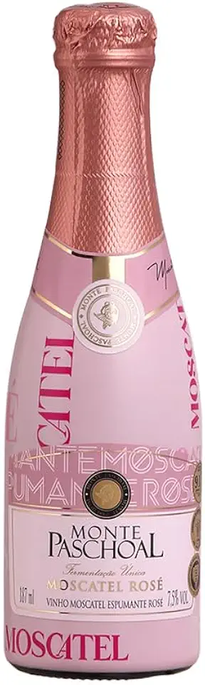 Espumante Moscatel Rosé Monte Paschoal Baby 187ml