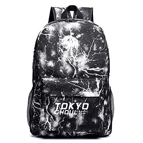 Gumstyle Tokyo Ghoul Anime Luminoso Casual Mochila de viaje corto