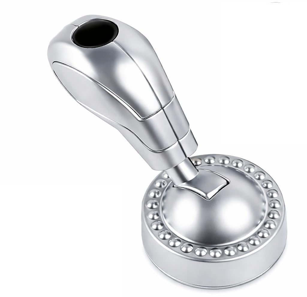 Universal Car Engine Start Stop Button Cover | Zinc Alloy Joystick Design Push Start Button Protector | Anti-Scratch Decorative Car Interior Accessory | Racing Gear Shifter Style