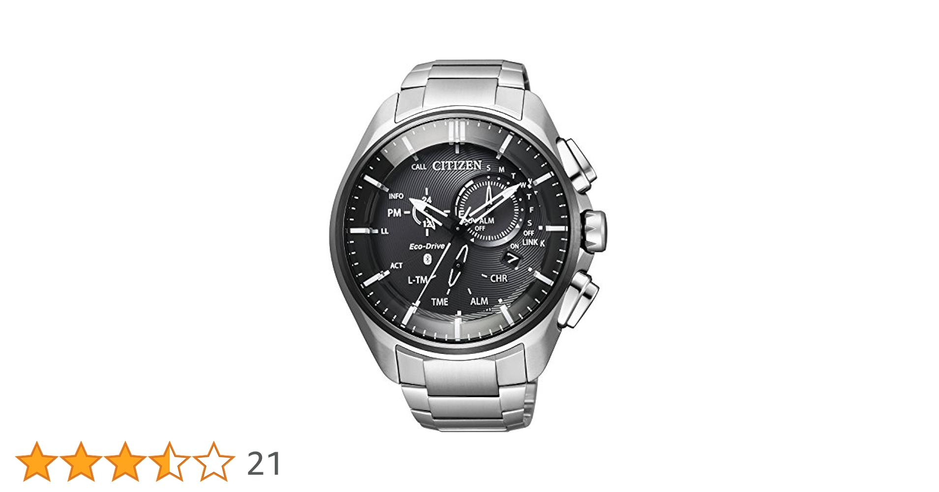CITIZEN エコドライブ ソーラー電波 10気圧防水 チタニウム Amazon.co.jp: シチズン チタン製 エコドライブ (太陽電池式