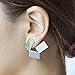 Alessi Alisei Ear Pendants Aleesi MT12 Alisei Ear Pendants, Silver