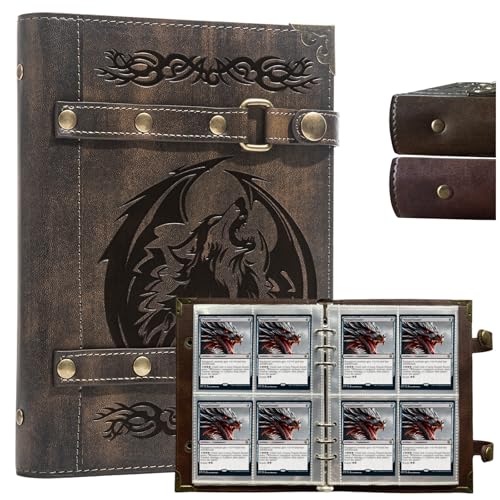 DDFE Classeur pour cartes à collectionner, 4 poches pour 240 cartes avec 30 amovibles