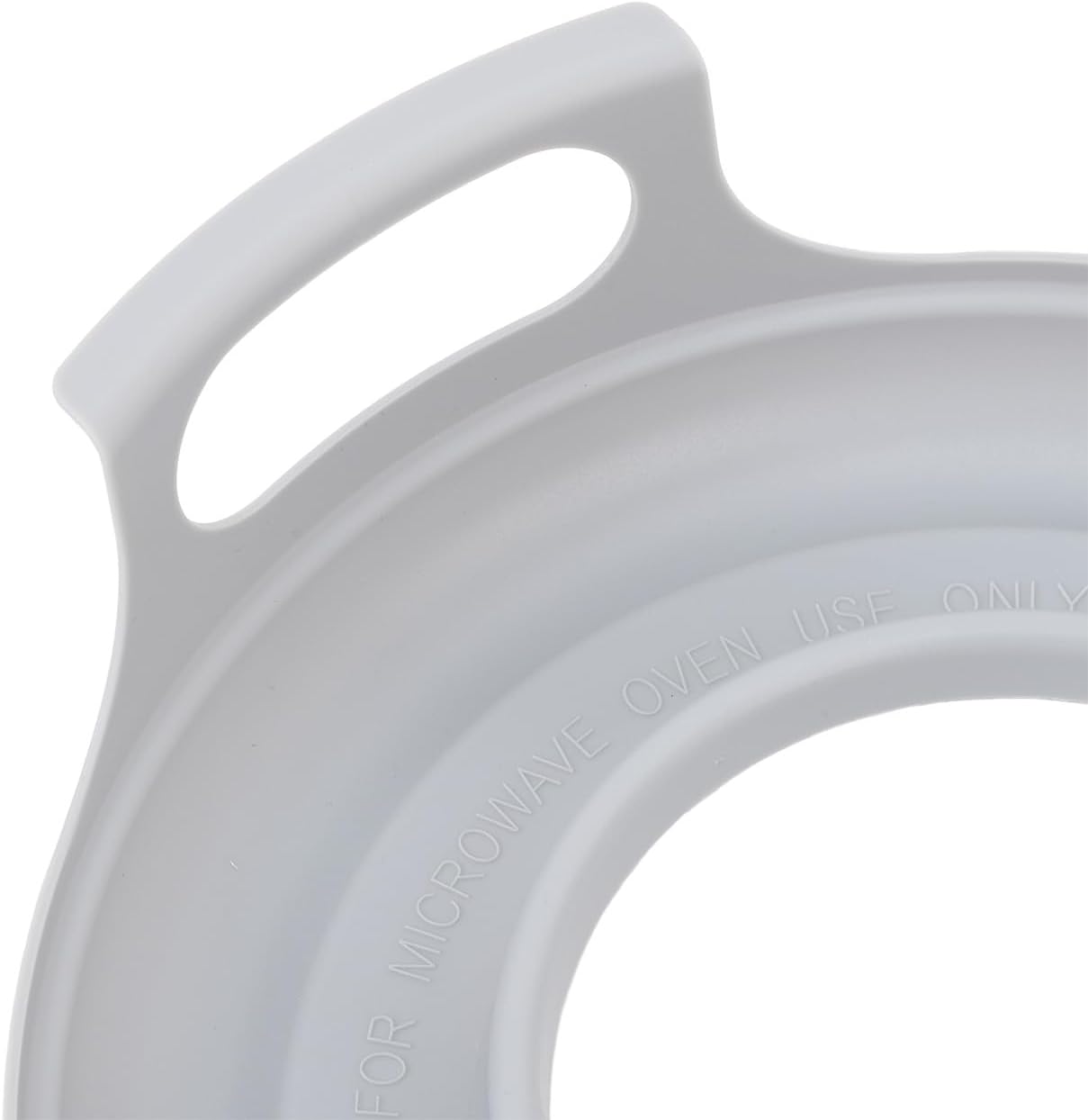 Microwave Cool Plate With Handles For Bowls And Plates, Microwave Tray With Handles Unbreakable Tray Prevents Spills, convenient, Microwave Caddy With Handles With Handles For Bowls And Plates,