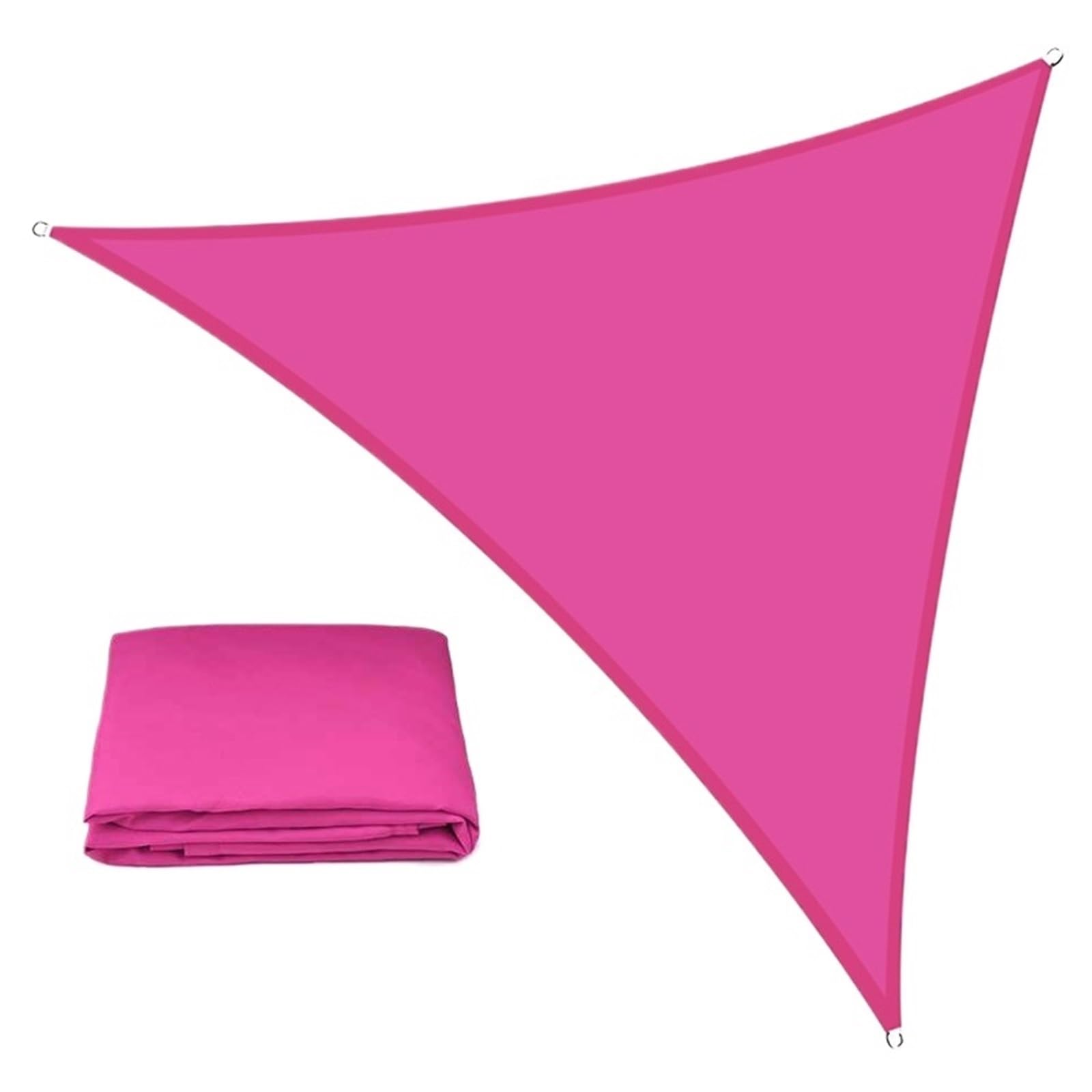 Voile d'ombrage triangulaire anti-pluie pour abriter votre terrasse du soleil