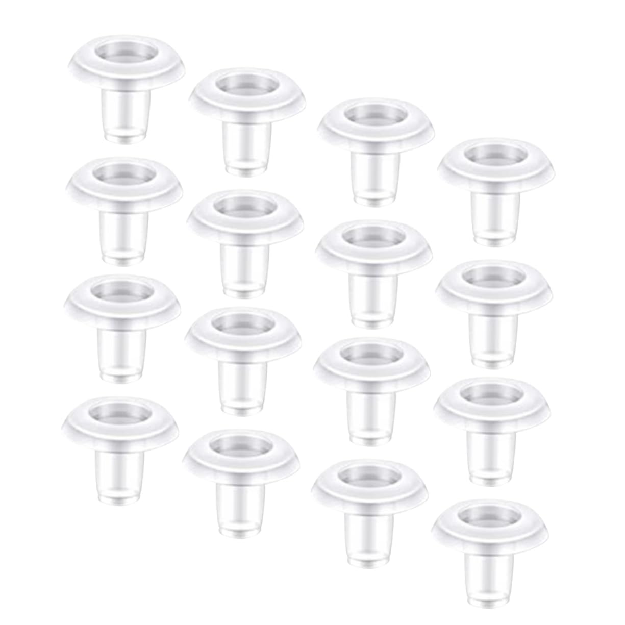 FUNOMOCYA 50Pcs Transparent Window Blind Clips for Horizontal Blinds Plugs Prevent Rod Slippage Easy Installation for Home and Office Use Blinds Accessories