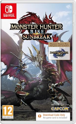 Monster Hunter Rise Sunbreak Code in Box Chasser Nouveaux Monstres Switch