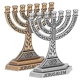 Décoration de hanoukka : convient aux banquets, , dîners, cafés, restaurants occidentaux, hôtels et , bougeoir à bougie