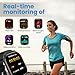 NEXGENfit Pulse Smart Watch for Men and Women- AMOLED 1.96”, IP68, Waterproof,100+ Sports, Fitness Tracker, Bluetooth | Extra Long Battery | Blood Pressure & Sleep Monitor | Android & iOS Compatible
