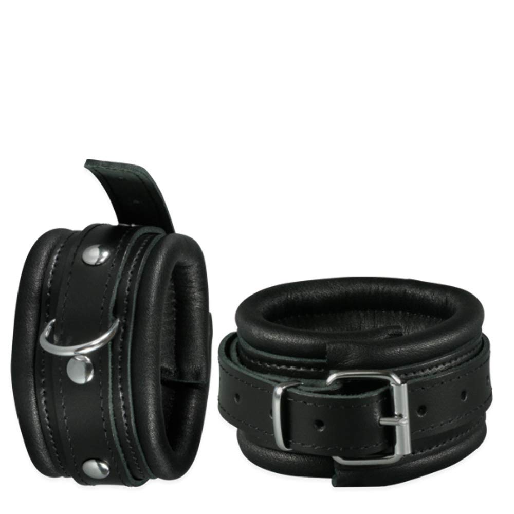 Poignets de cheville Kiotos noir 4 cm pour musculation - 11