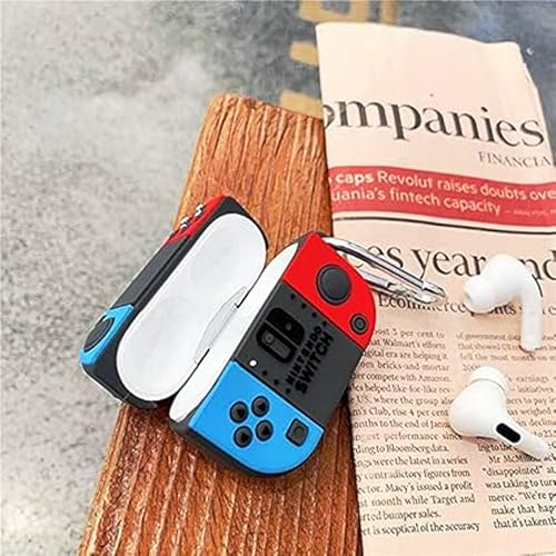 Image of YODI Case Cover for Airpods Pro|Pro 2|Airpods Pro 3|Airpods 4 Pouch, Silicone Cases with Cleaner Kit 360 Drop Protection,Shock-Resistant ((Nintendo Switch), Airpods 4)