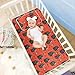 Lazy Carnivore Chimpanzee Shroom Red Cooling Baby Fitted Crib Mattress 28