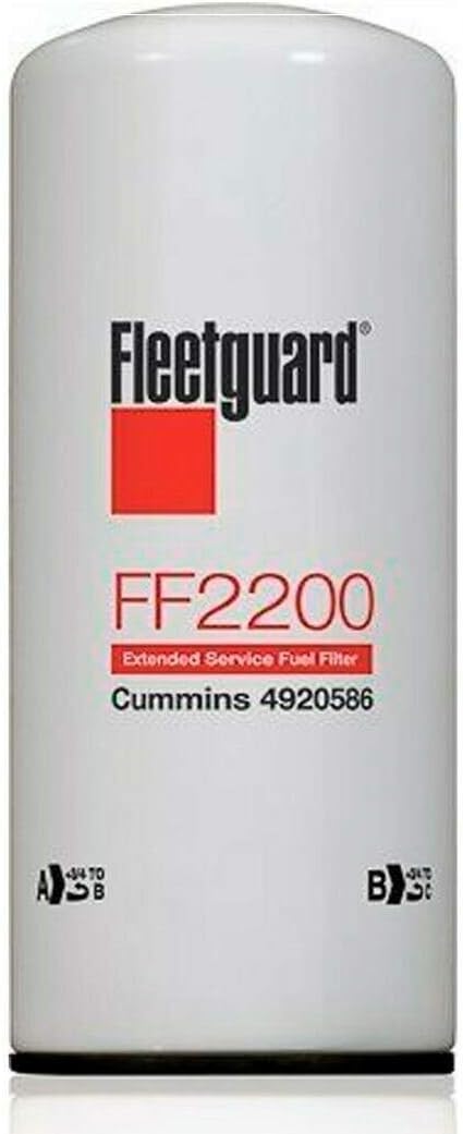 FF2200 Fleetguard Fuel Filter (Pack of 1)