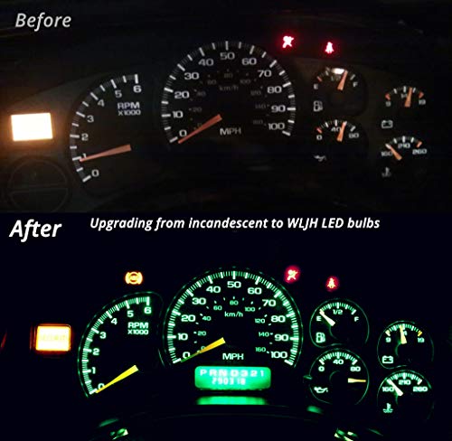 Kit de luces LED para tablero y control clima Silverado 99-02 miniatura 3