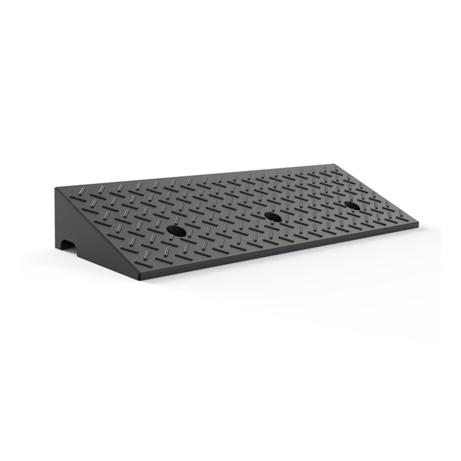 Thickened Anti-Slip Driveway Curb Ramps, Sidewalk Ramps for Vehicles, Suitable for Wheelchairs, Stairs, Bicycles and Motorcycles(50 x 9 cm/20 x 3.5 in)